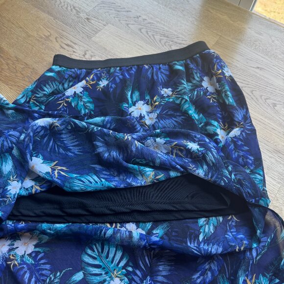 H&M Divided Tropical Floral Maxi Skirt US Size 6 - Picture 6 of 9